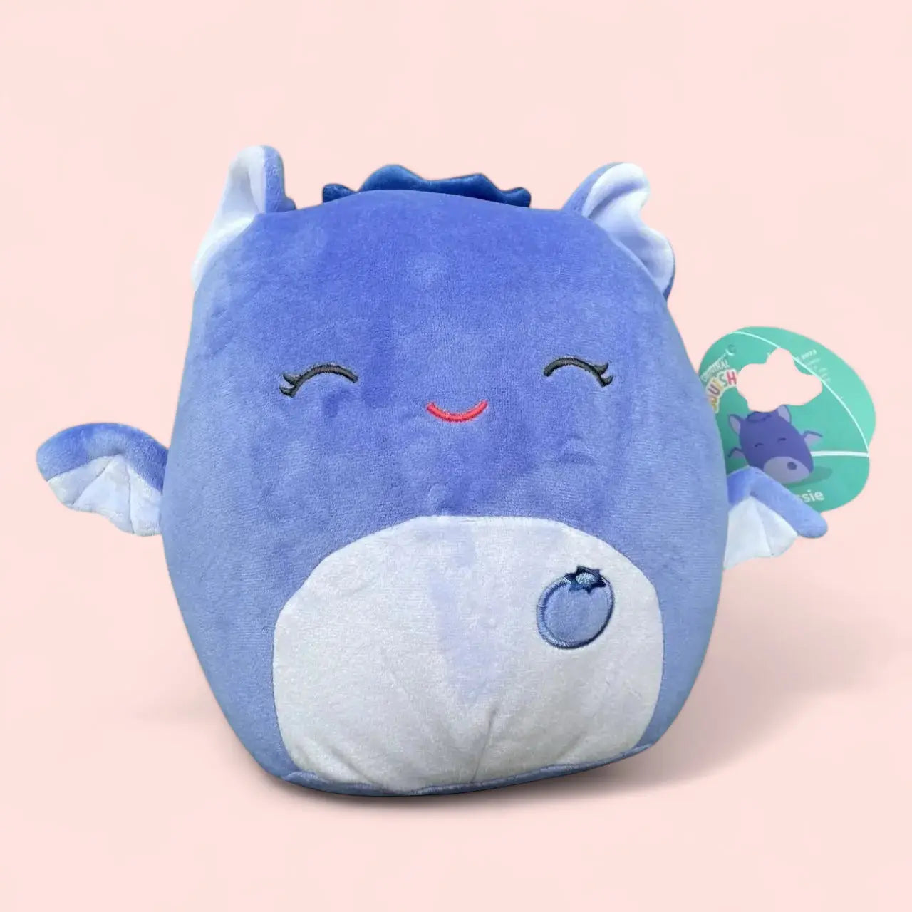 Squishmallow Plush Toy 8" Bessie the Blueberry Bat Squishmallows