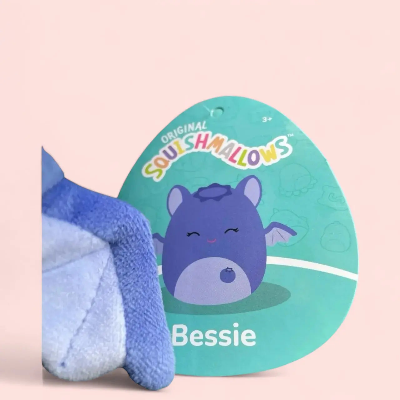 Squishmallow Plush Toy 8" Bessie the Blueberry Bat Squishmallows