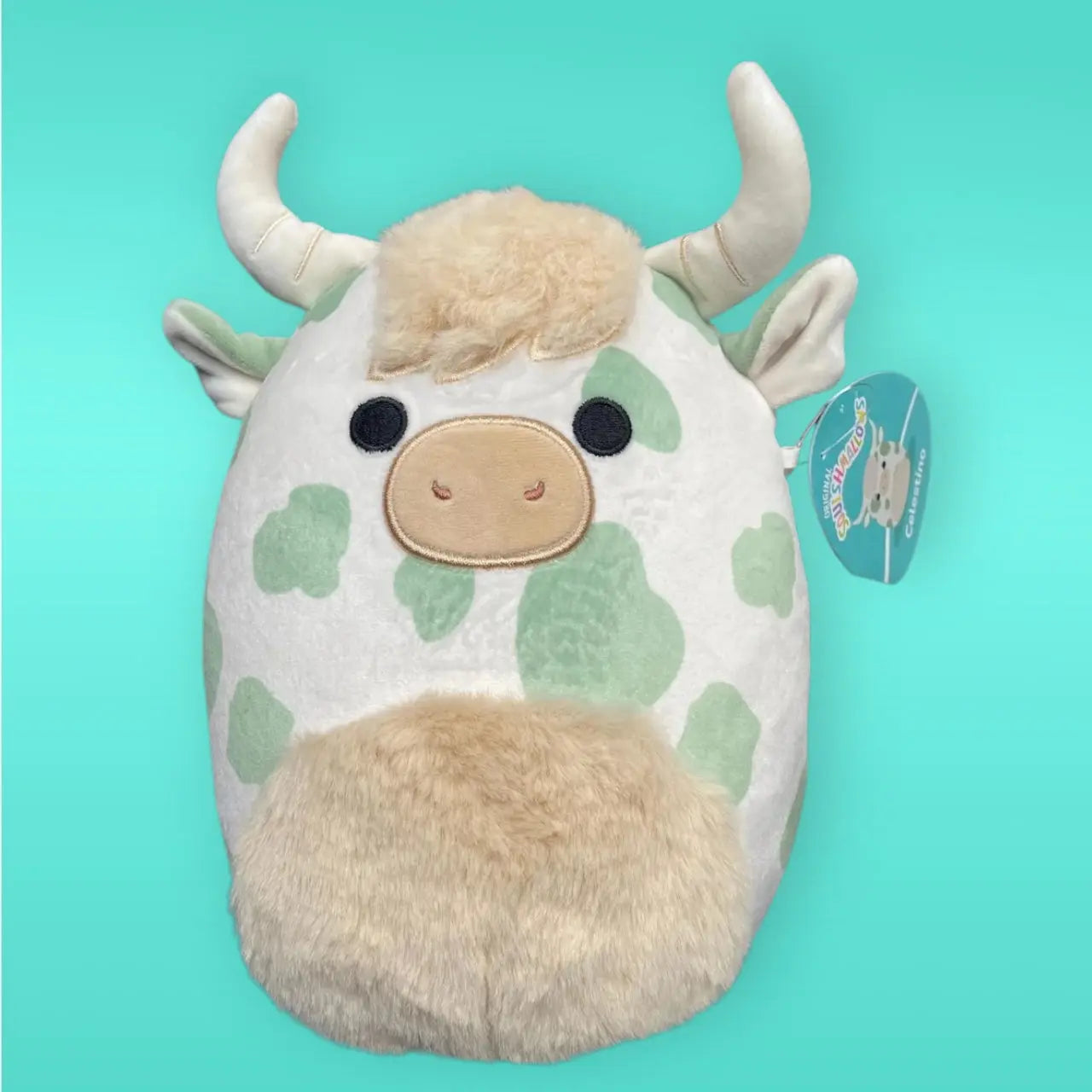 Squishmallow Plush Toy 8" Celestino the Highland Cow Squishmallows