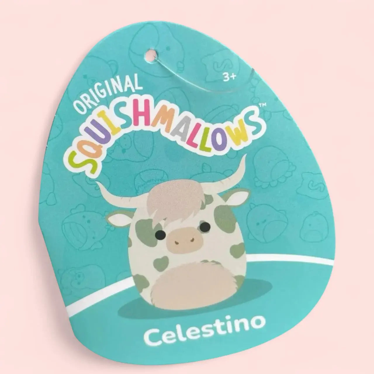 Squishmallow Plush Toy 8" Celestino the Highland Cow Squishmallows