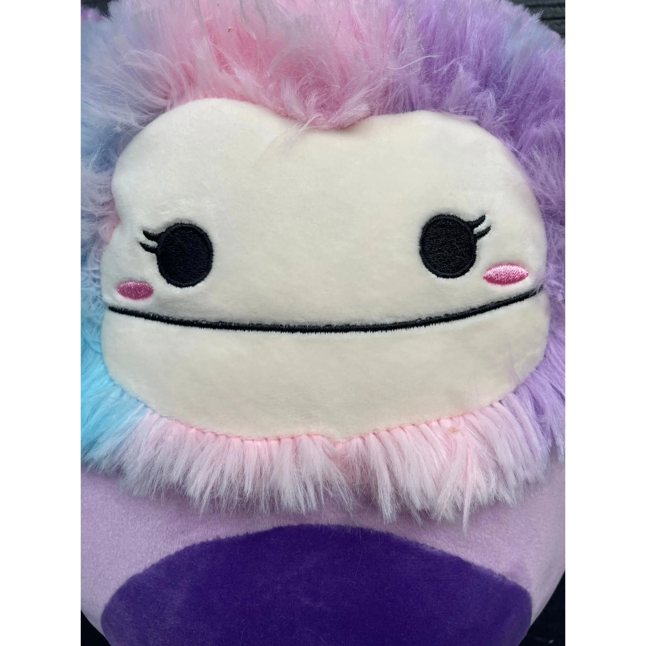 Squishmallow Plush Toy 8" Eden the Purple Bigfoot Squishmallows