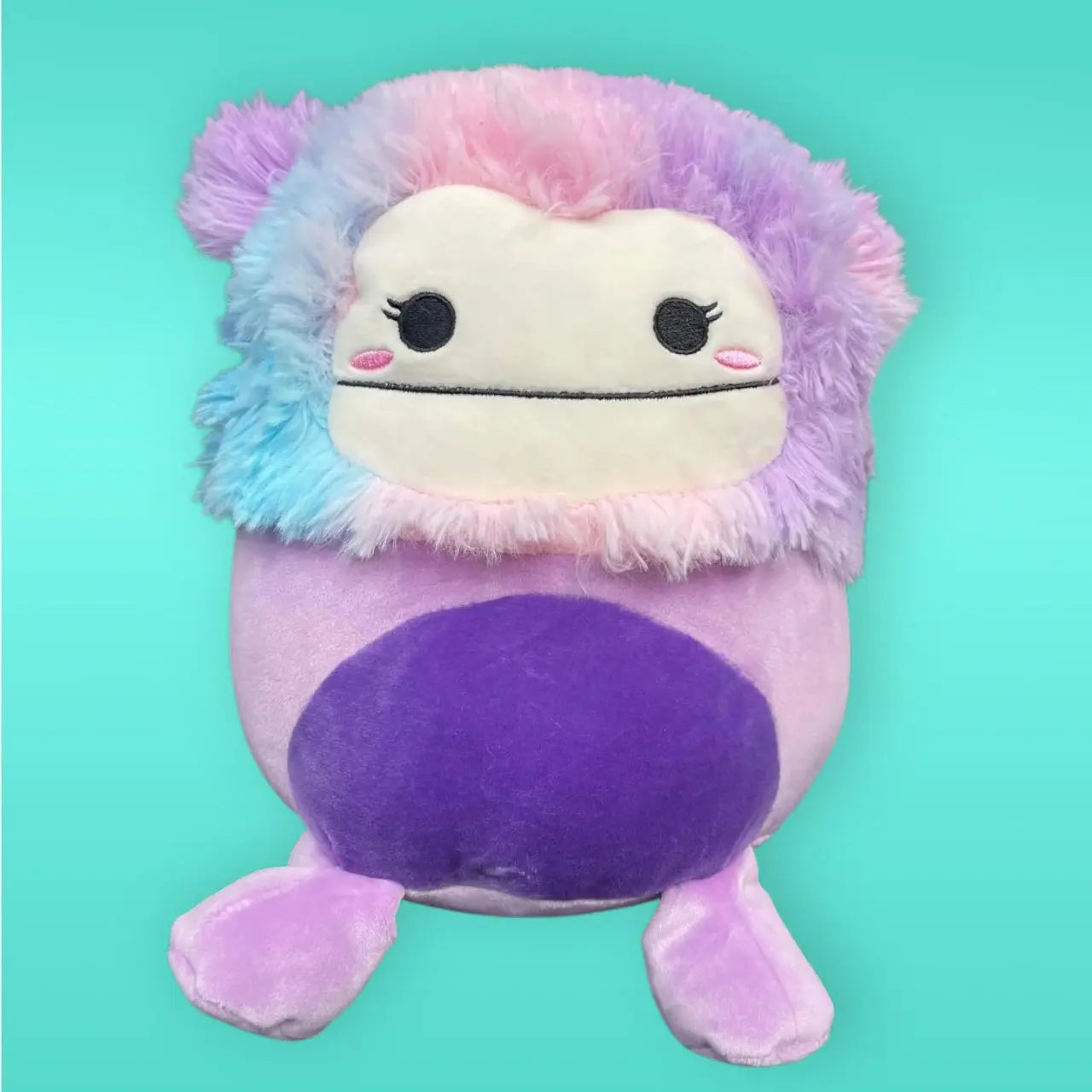 Squishmallow Plush Toy 8" Eden the Purple Bigfoot Squishmallows