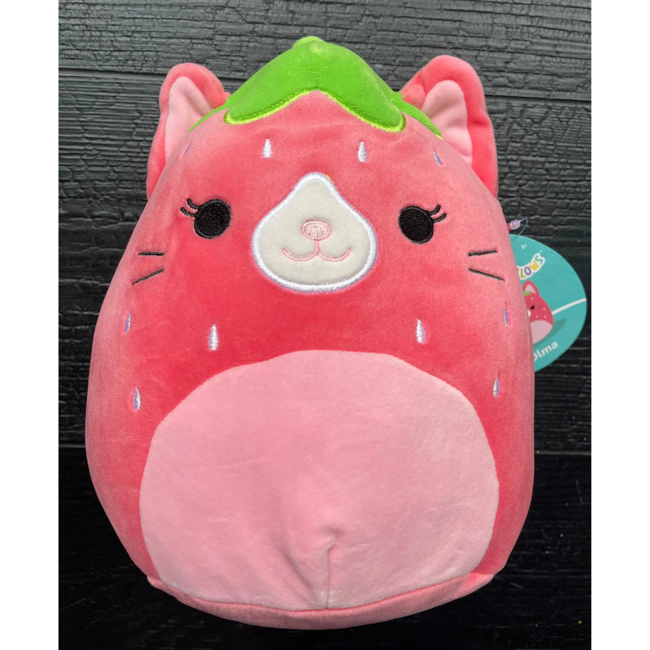 Squishmallow Plush Toy 8" Olma the Strawberry Cat Squishmallows