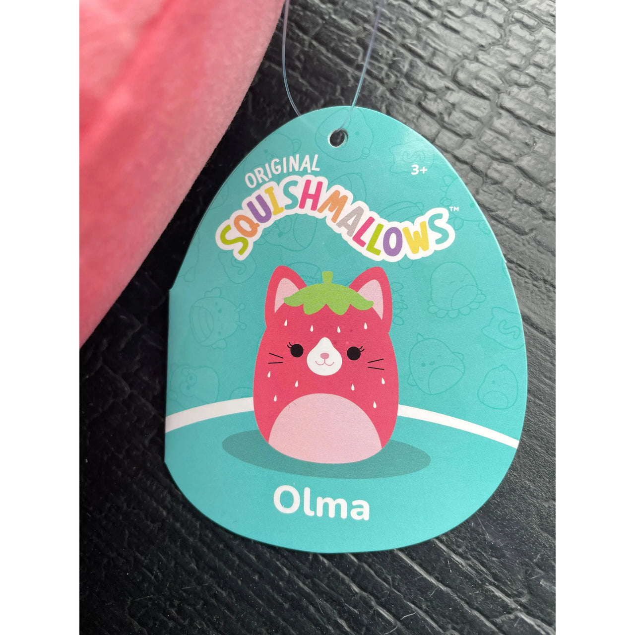 Squishmallow Plush Toy 8" Olma the Strawberry Cat Squishmallows