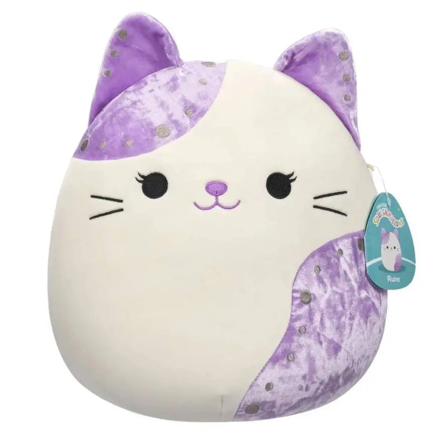 Squishmallow Plush Toy 8" Rune the Cat Velvet Squishmallows