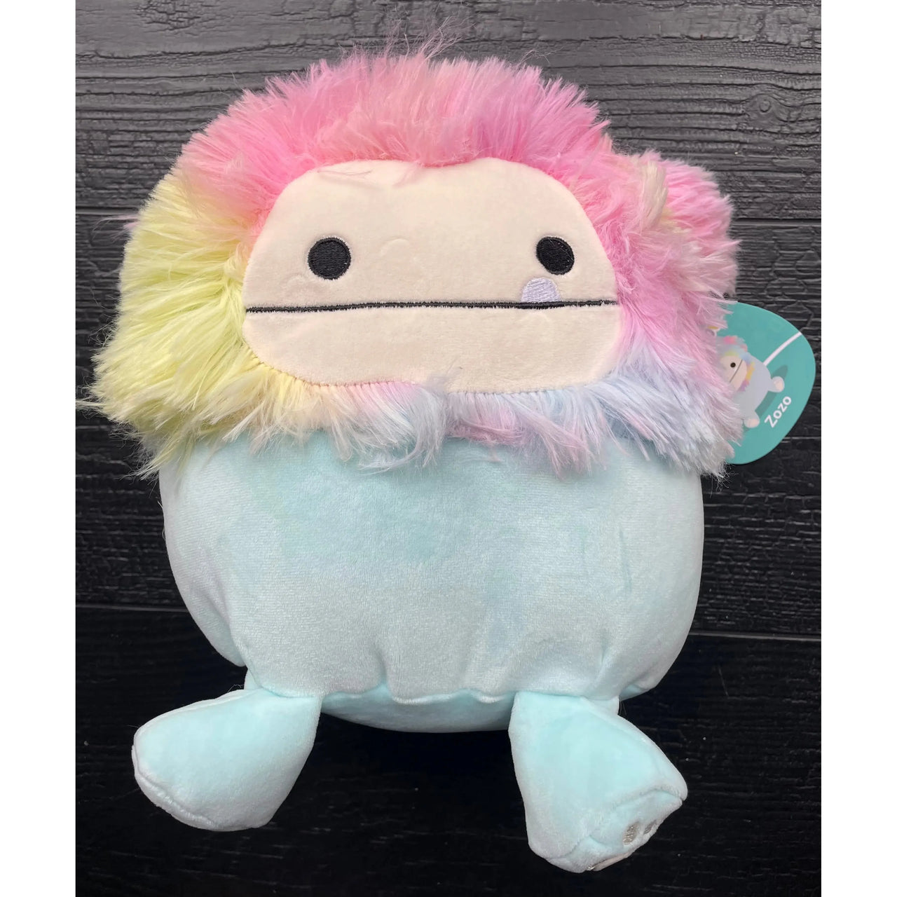 Squishmallow Plush Toy 8" Zozo the Light Blue Bigfoot Squishmallows