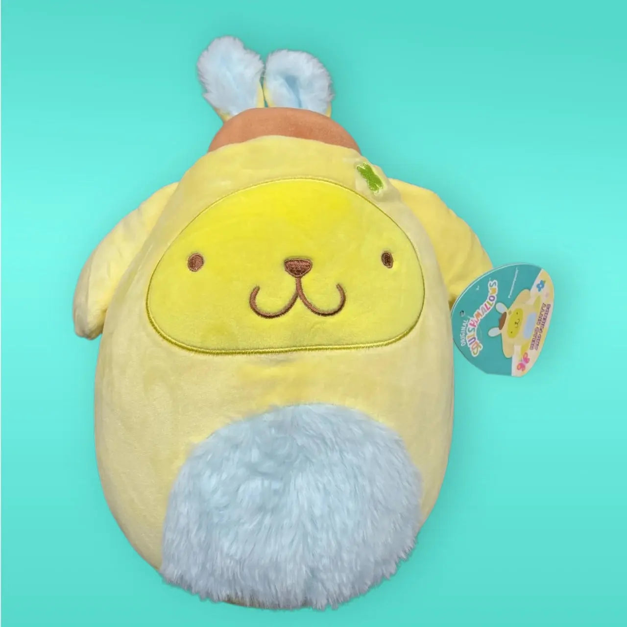 Squishmallow Sanrio Easter Plush Toy 8" Pompompurin Bunny Squishmallows