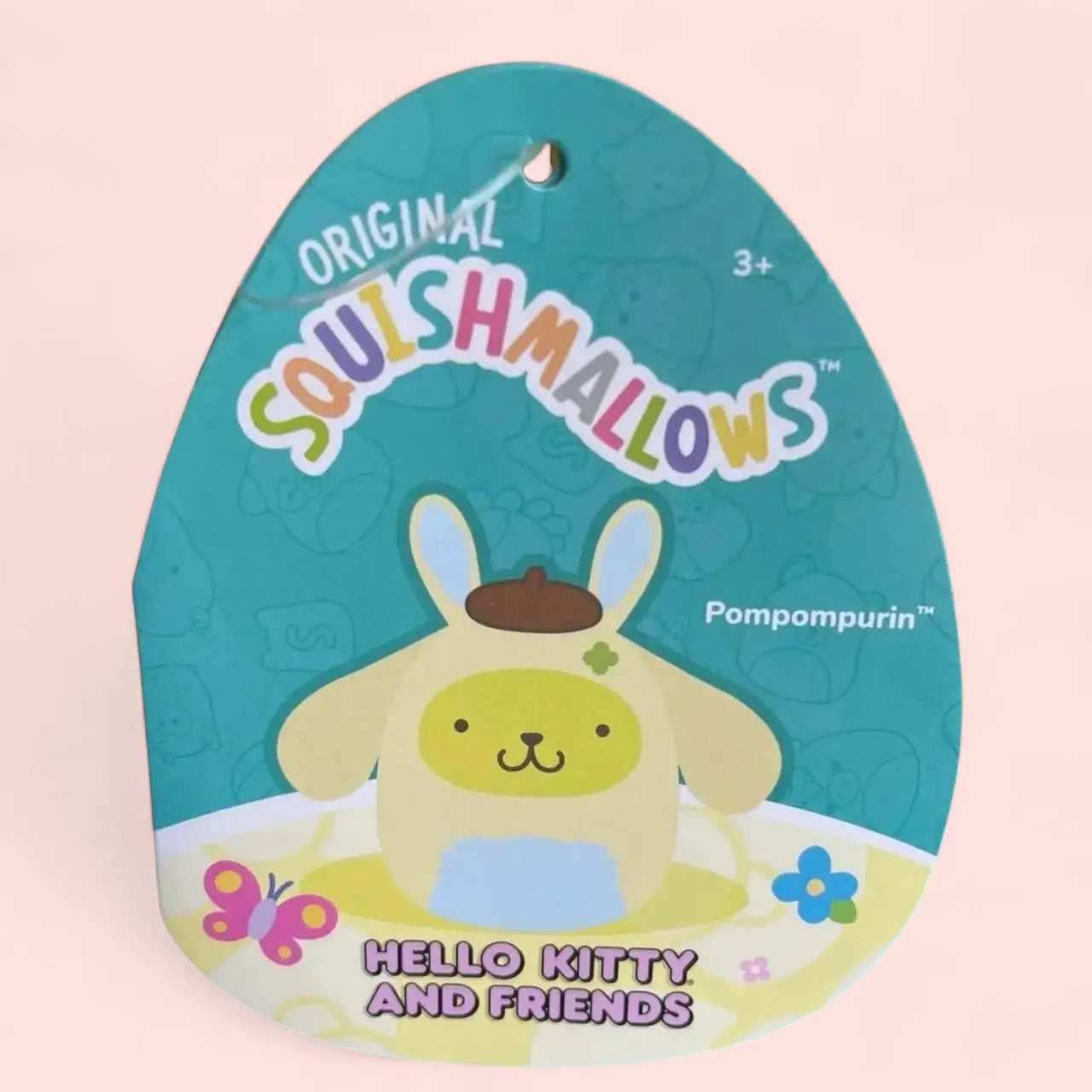 Squishmallow Sanrio Easter Plush Toy 8" Pompompurin Bunny Squishmallows