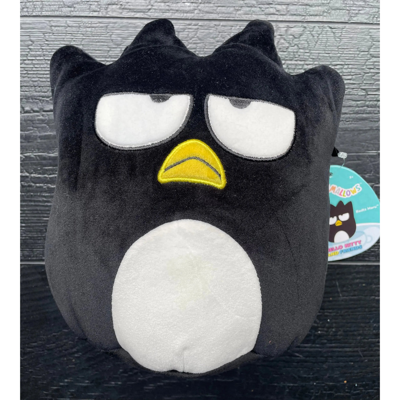 Squishmallow Sanrio Plush Toy 8" Badtz Maru Squishmallows