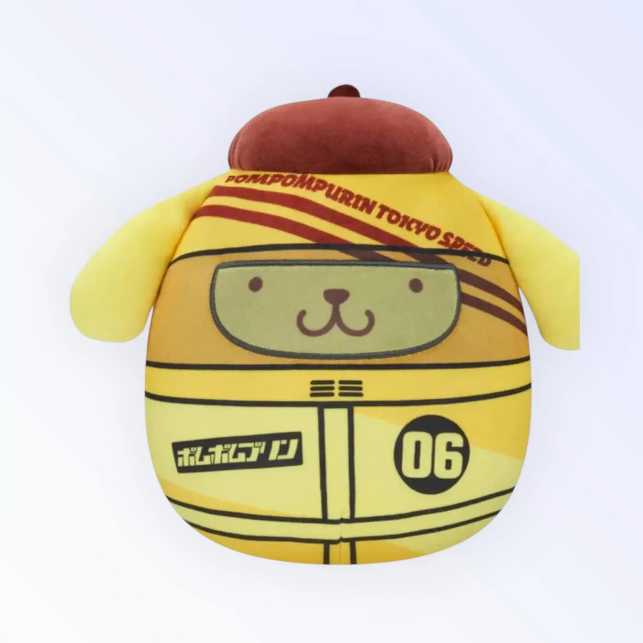 Squishmallow Sanrio Plush Toy 8" Pompompurin Tokyo Racer Squishmallows