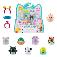 Thumbnail for Squishmallow Squish a longs Mini Figures 8-Pack Style 4 3 cm Squishmallows