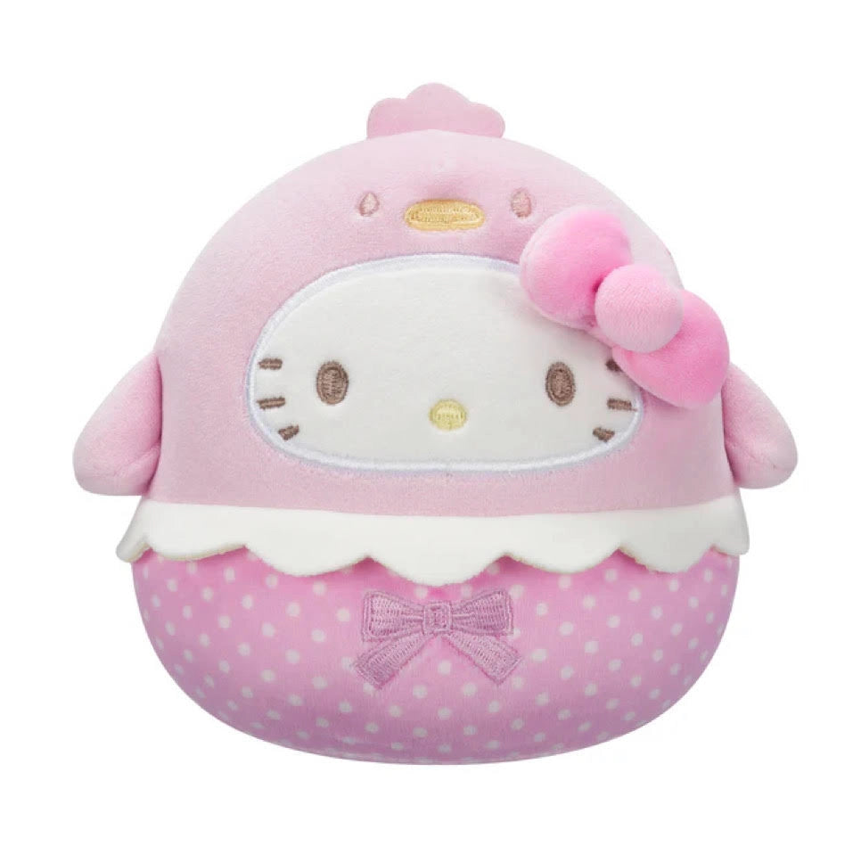 Squishmallow Easter Sanrio Plush 8" Hello Kitty Chick