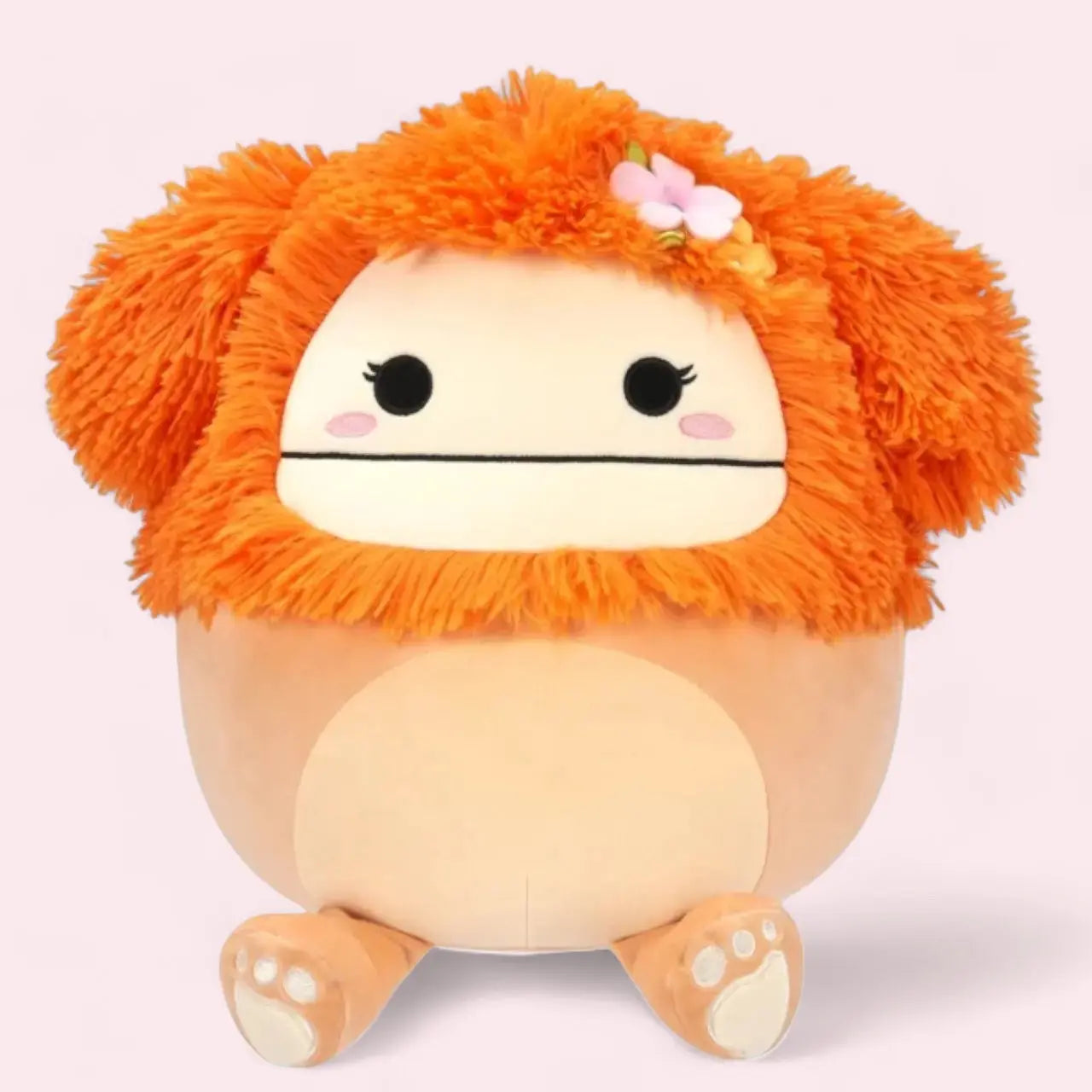 Squishmallows 12" Shasta the Orange Bigfoot Plush Squishmallows