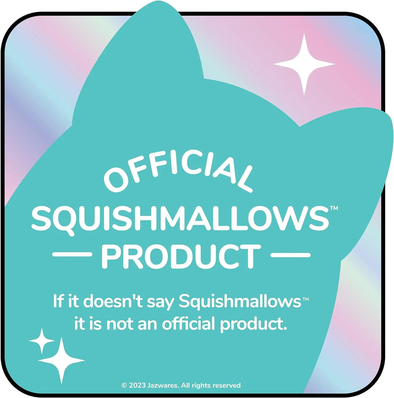 Squishmallows 12" Woodward-Brown Tan Snowshoe Cat Plush Squishmallows