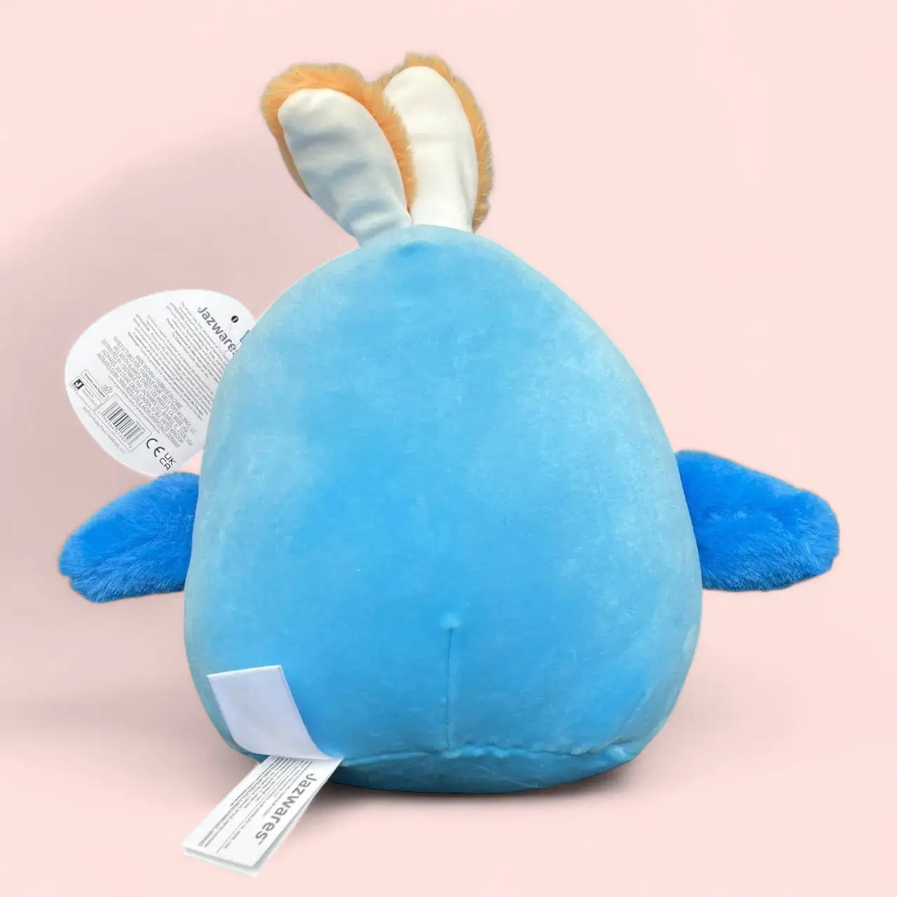 Squishmallows 7.5" Easter Plush Bebe The Blue Bird with Bunny Ears Squishmallows