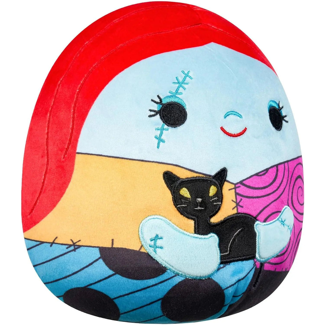 Squishmallows 8" Disney Nightmare Before Christmas Sally with Black Cat Squishmallows