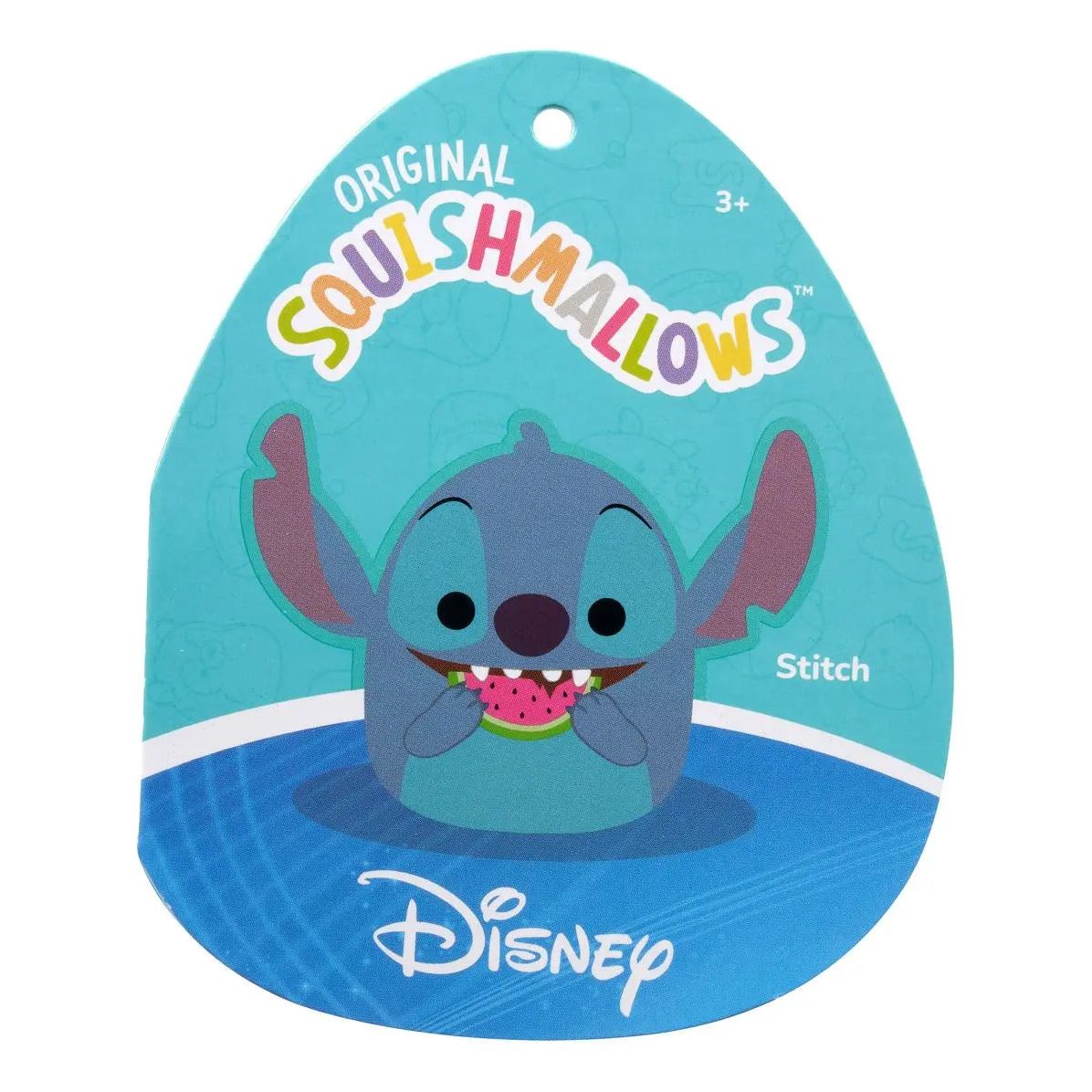 Squishmallows 8" Plush Disney Stitch with Watermelon Squishmallows