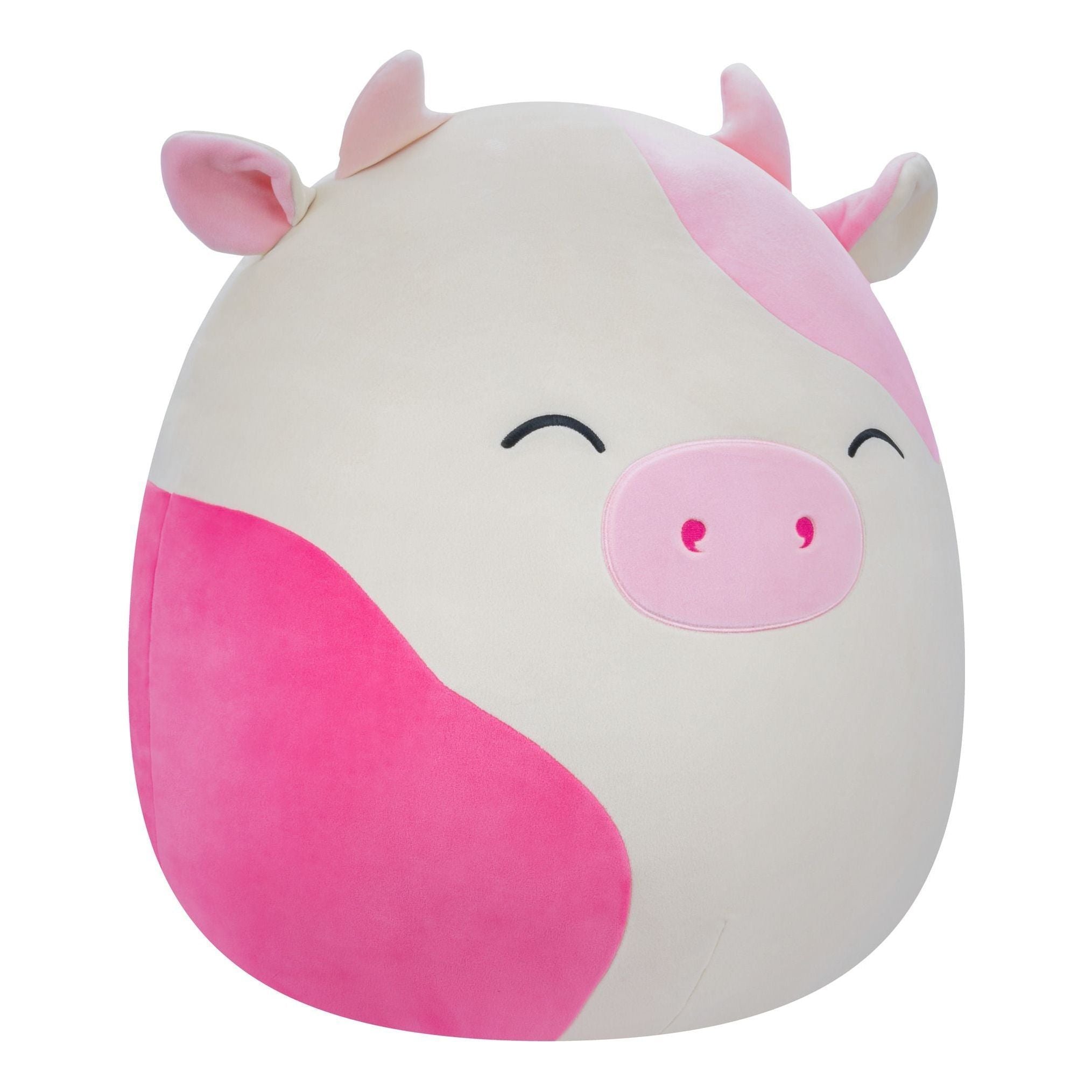 Squishmallows 16 Caedyn the Pink Spotted Cow Plush