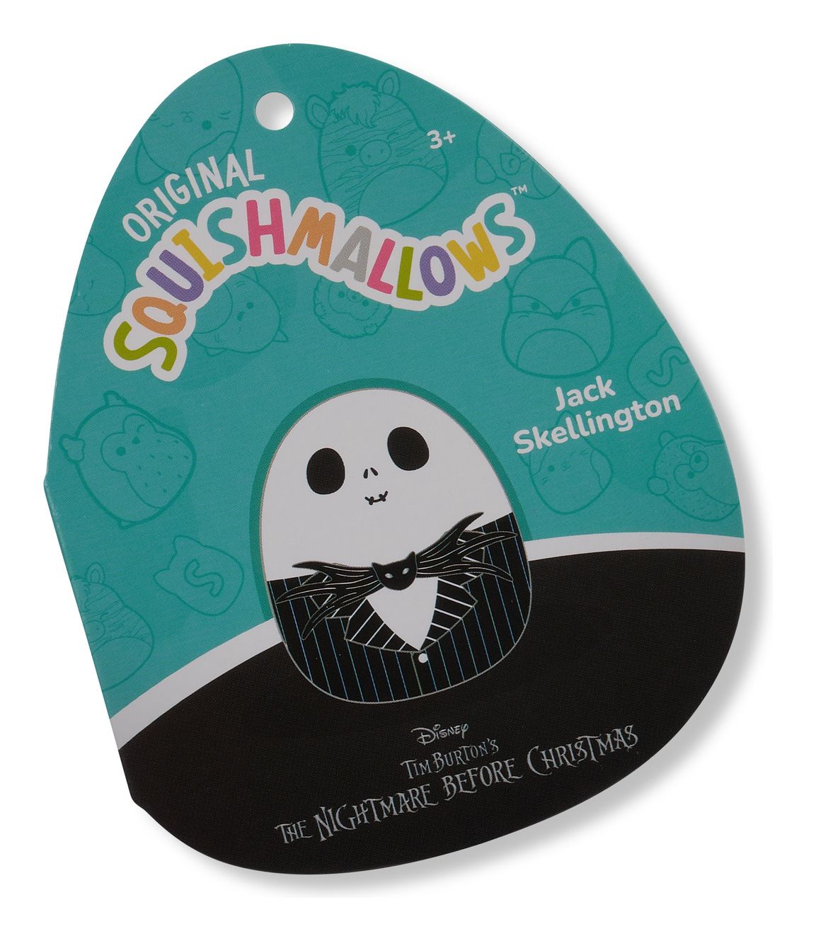 Squishmallows 8" Disney Nightmare Before Christmas Jack Skellington Plush Toy Squishmallows