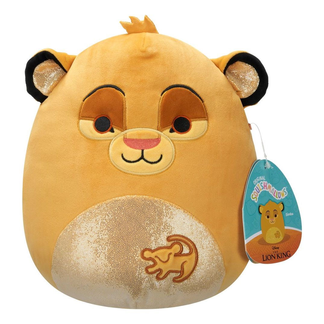 Squishmallows Plush Figure The Lion King 30th Anniversary Simba 20 cm Squishmallows