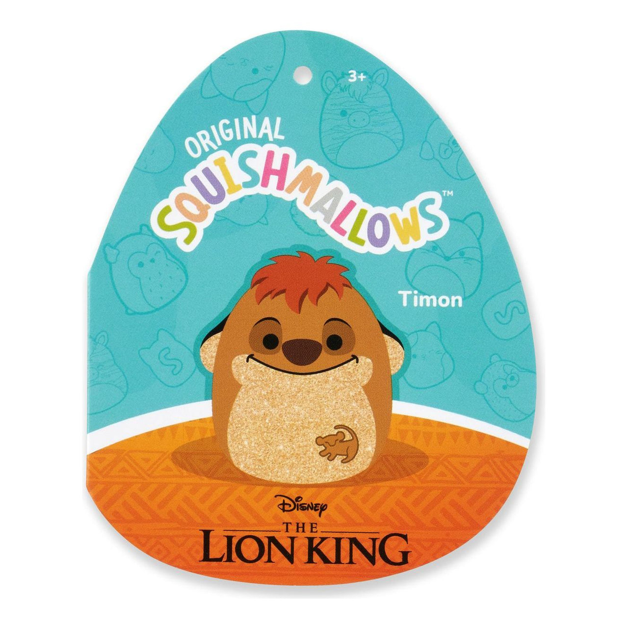 Squishmallows Plush Figure The Lion King 30th Anniversary Timon 20 cm Squishmallows