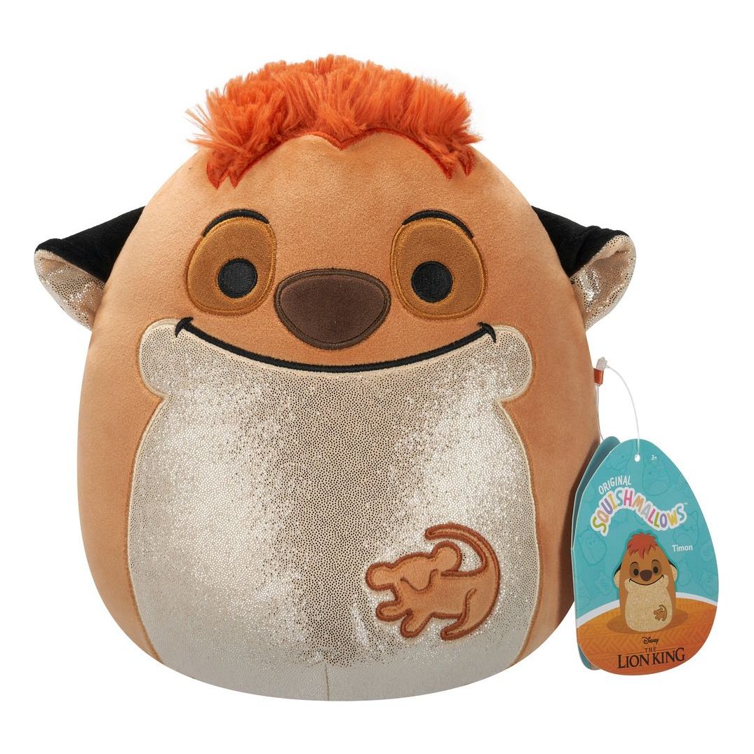 Squishmallows Plush Figure The Lion King 30th Anniversary Timon 20 cm Squishmallows