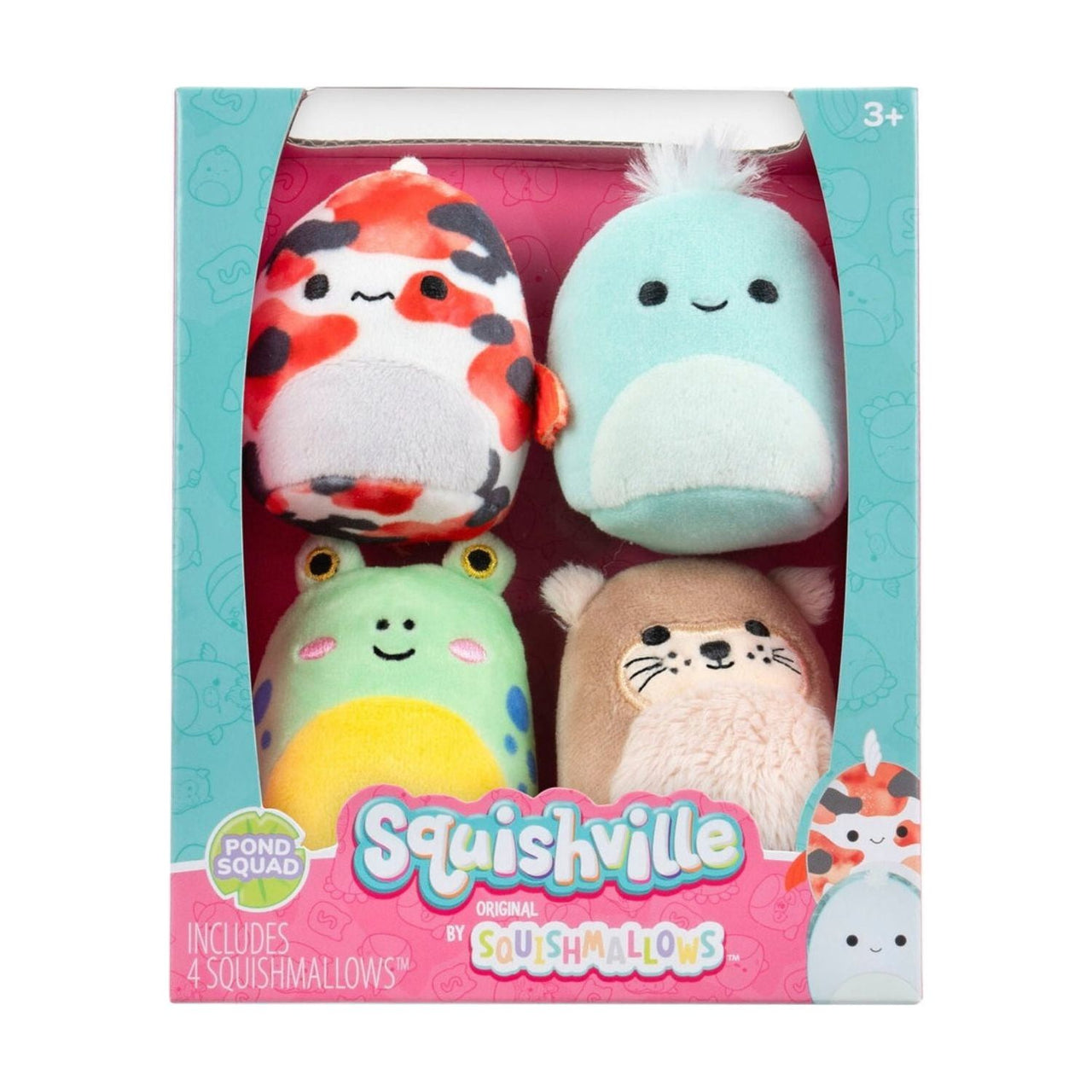 Squishville 2" Pond Squad 4 Pack Squishmallows