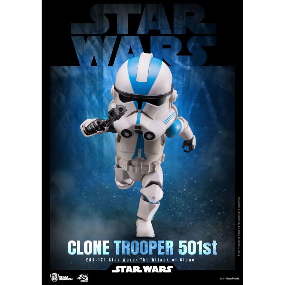 Star Wars Egg Attack Action Figure Clone Trooper 501st 16 cm Beast Kingdom