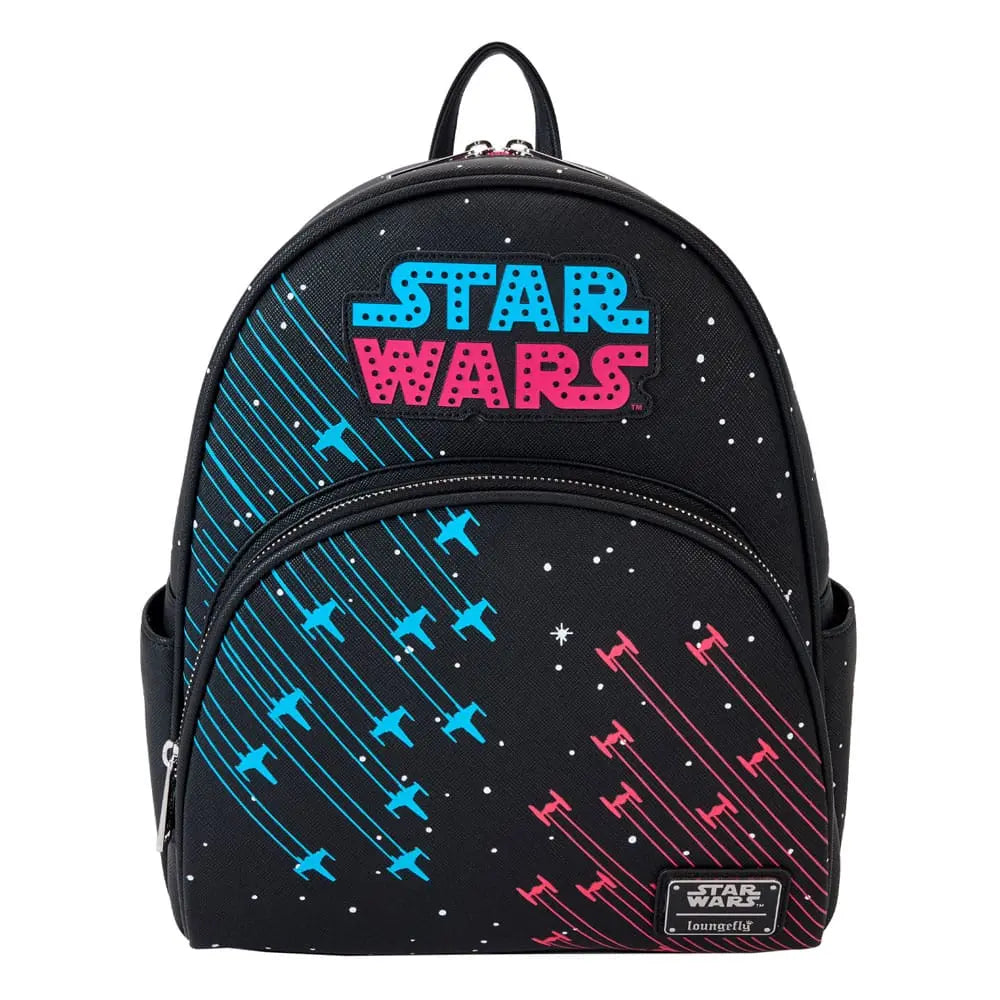 Star Wars by Loungefly Backpack Mini Neon 70s Loungefly