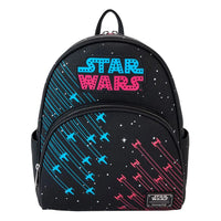 Thumbnail for Star Wars by Loungefly Backpack Mini Neon 70s Loungefly