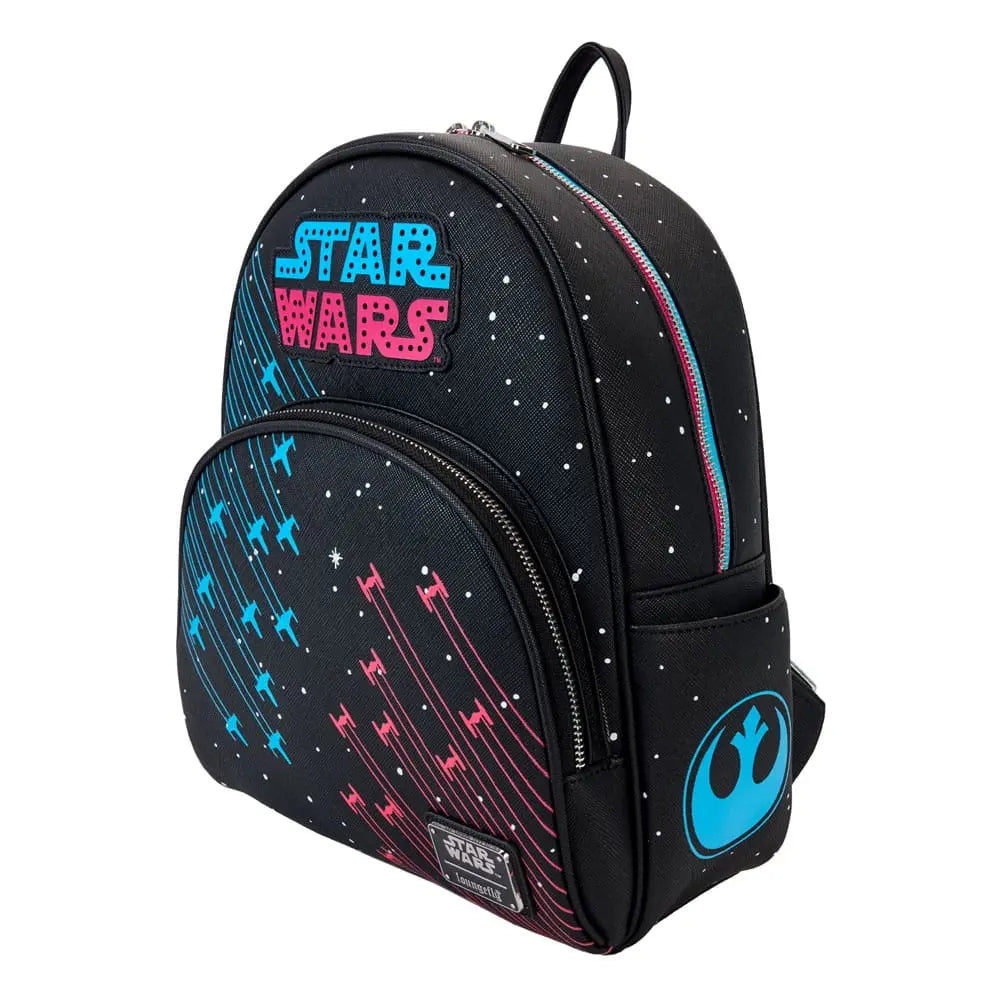 Star Wars by Loungefly Backpack Mini Neon 70s Loungefly