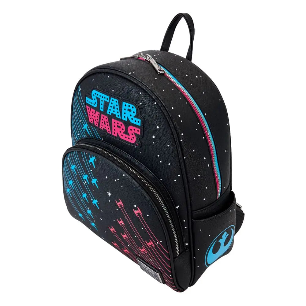 Star Wars by Loungefly Backpack Mini Neon 70s Loungefly