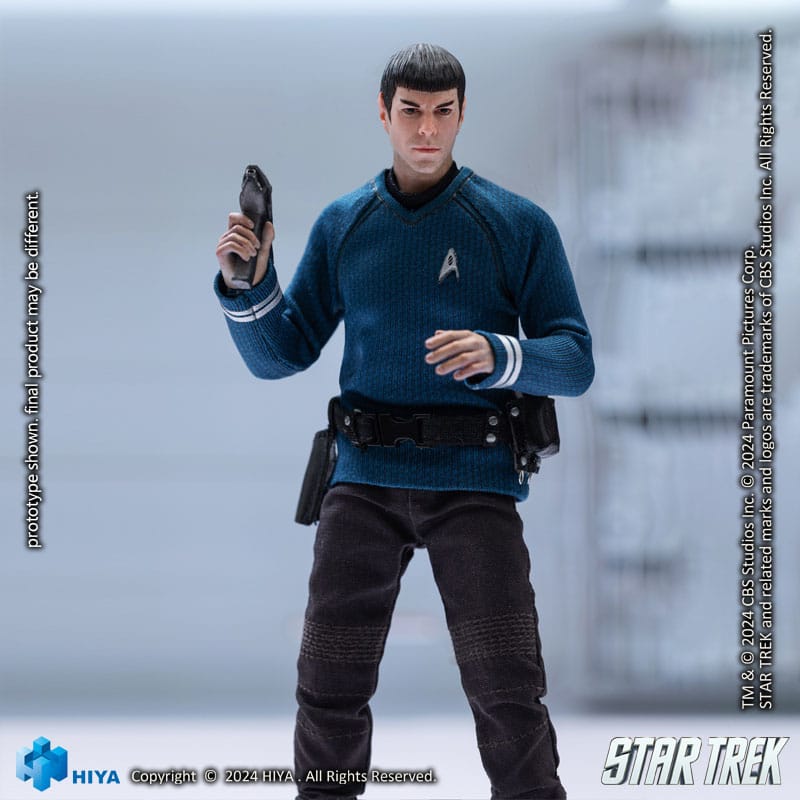 Star Trek 2009 Exquisite Super Series Actionfigur 1/12 Spock 16 cm Hiya