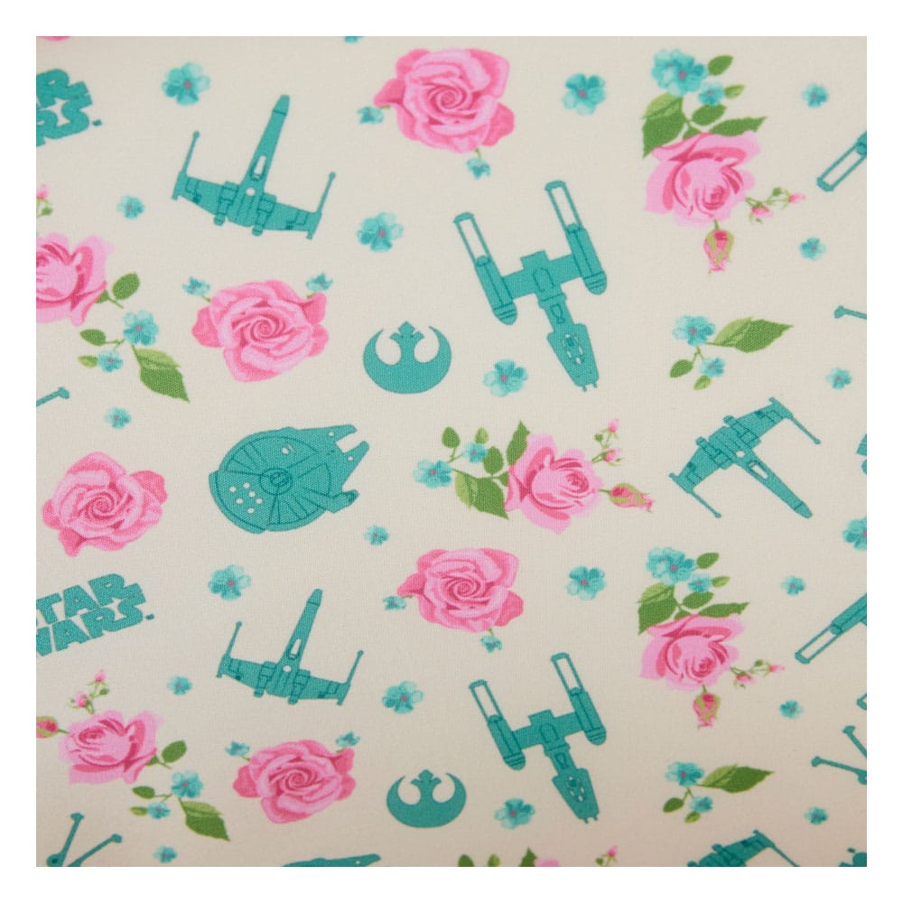 Star Wars by Loungefly Passport Bag Figural Floral Rebel Loungefly