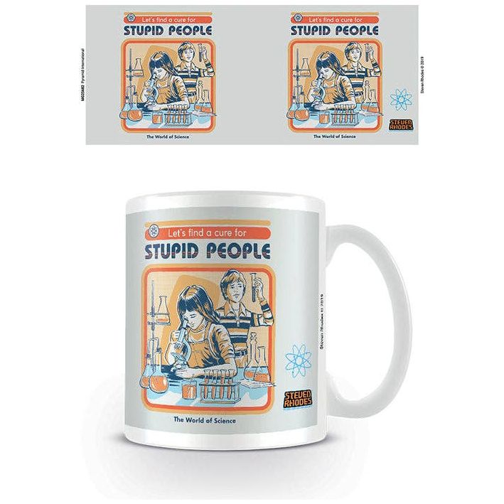 Steven Rhodes (Let's Find A Cure For Stupid People) Mug