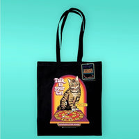 Thumbnail for Steven Rhodes (Talk To Your Cat) Black Tote Bag Pyramid International