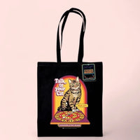 Thumbnail for Steven Rhodes (Talk To Your Cat) Black Tote Bag Pyramid International