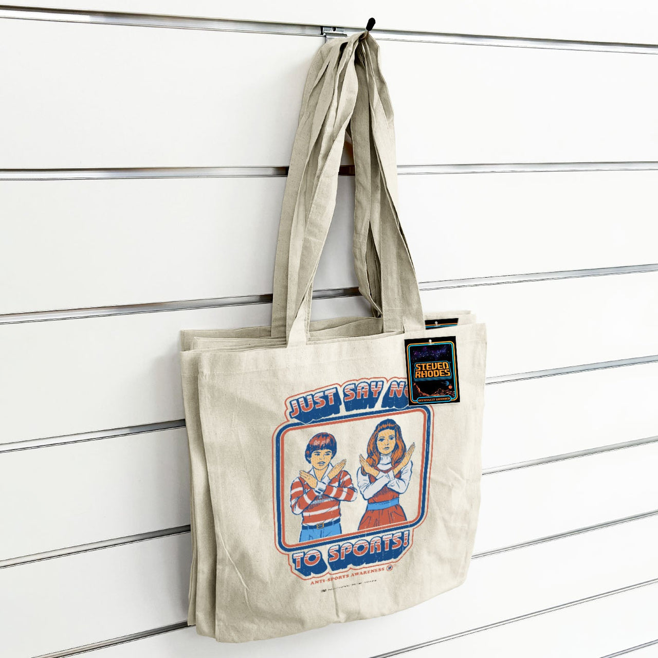 Steven Rhodes (Just Say No To Sports) Natural Tote Bag