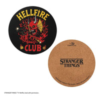 Thumbnail for Stranger Things Coaster 4-Pack Hellfire Club Cinereplicas