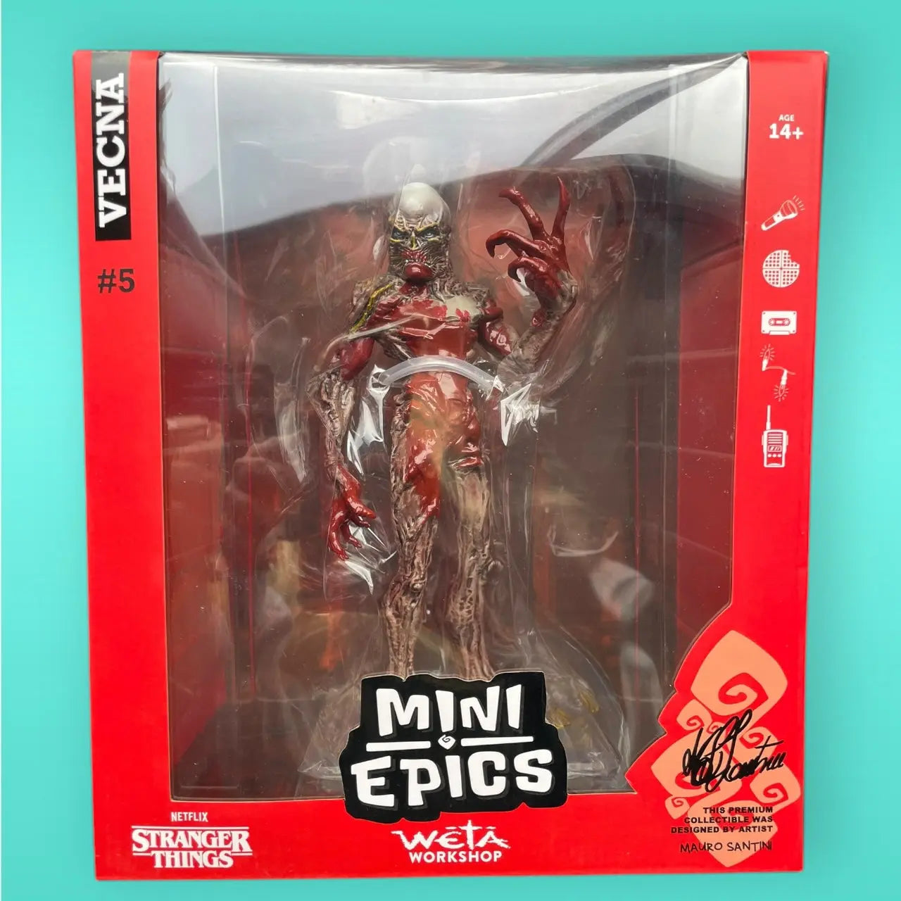 Stranger Things Mini Epics Vinyl Figure Vecna (Season 4) 17 cm Weta Workshop