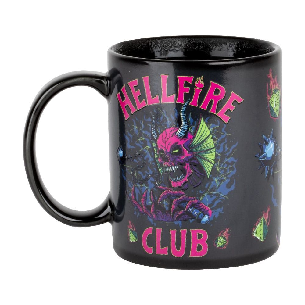 Stranger Things Heat Change Mug Hellfire Club 320 ml Konix