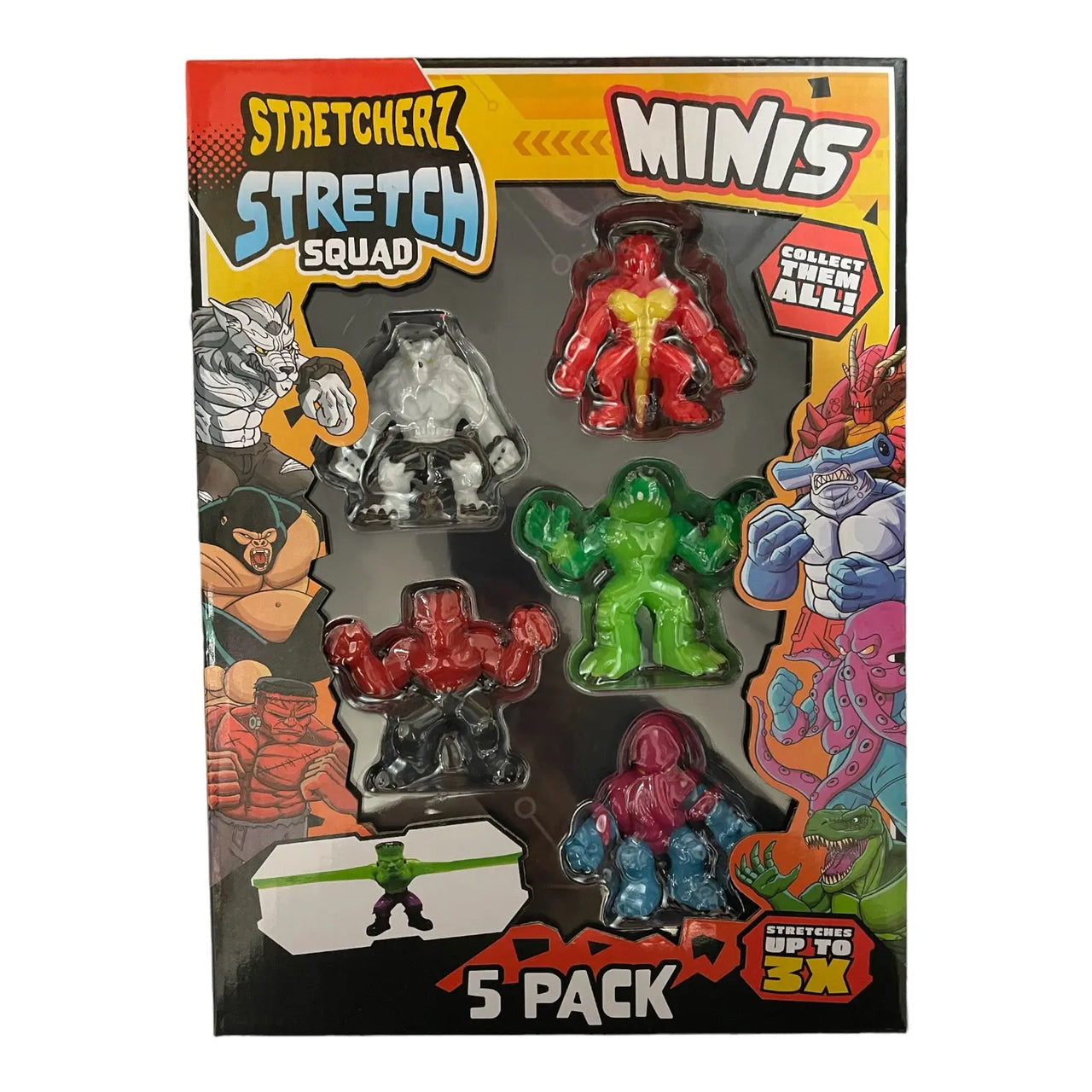Stretcherz Stretch Squad Minis 5 Pack Assorted HTI