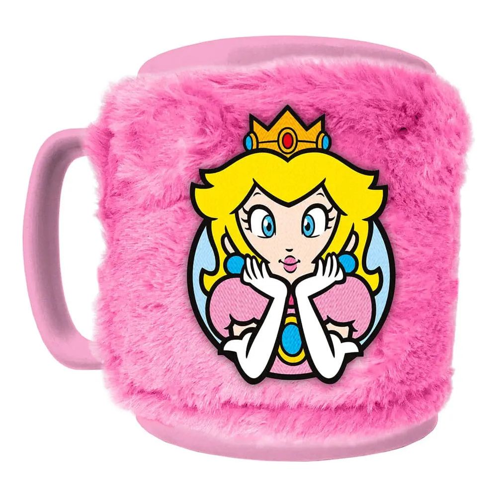 Super Mario Fuzzy Mug Princess Peach Pyramid International