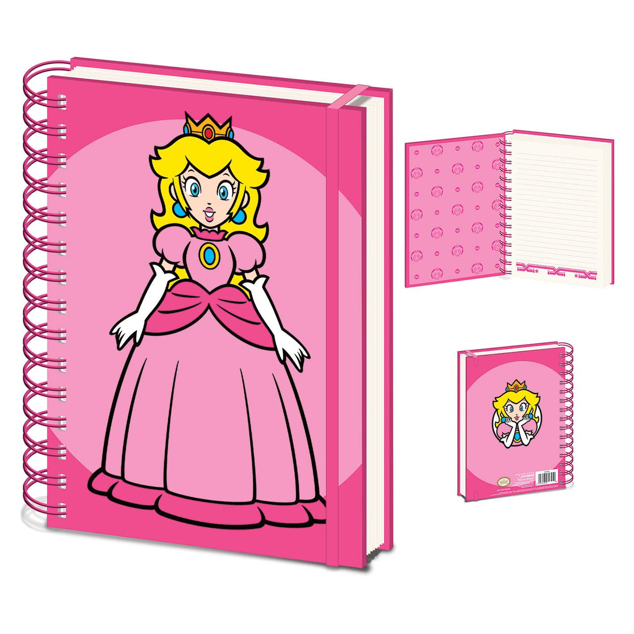 Super Mario (Princess Peach) A5 Wiro Notebook