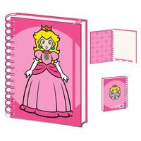 Thumbnail for Super Mario (Princess Peach) A5 Wiro Notebook