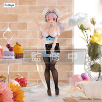Thumbnail for Super Sonico BiCute Bunnies PVC Statue Waitress Light Blue Color Ver. 28 cm