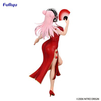 Thumbnail for Super Sonico Trio-Try-iT PVC Statue China Dress Ver. 21 cm