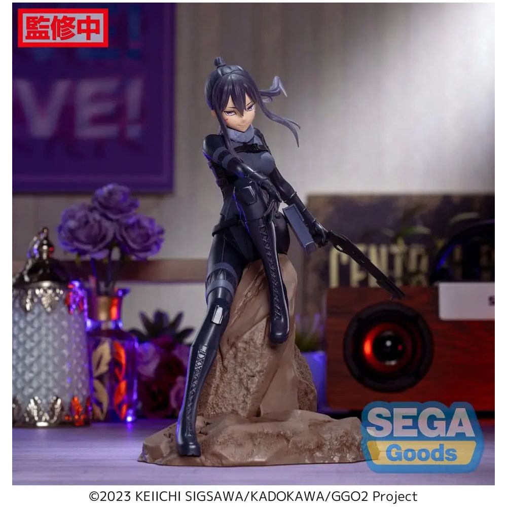 Sword Art Online Alternative: Gun Gale Online II Luminasta PVC Statue Pitohui 20 cm Sega Goods