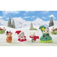 Thumbnail for Sylvanian Families Happy Christmas Friends Figure 4 Pack Sylvanian Families