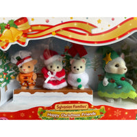 Thumbnail for Sylvanian Families Happy Christmas Friends Figure 4 Pack Sylvanian Families